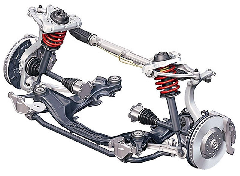 Ophanging tuning van de auto