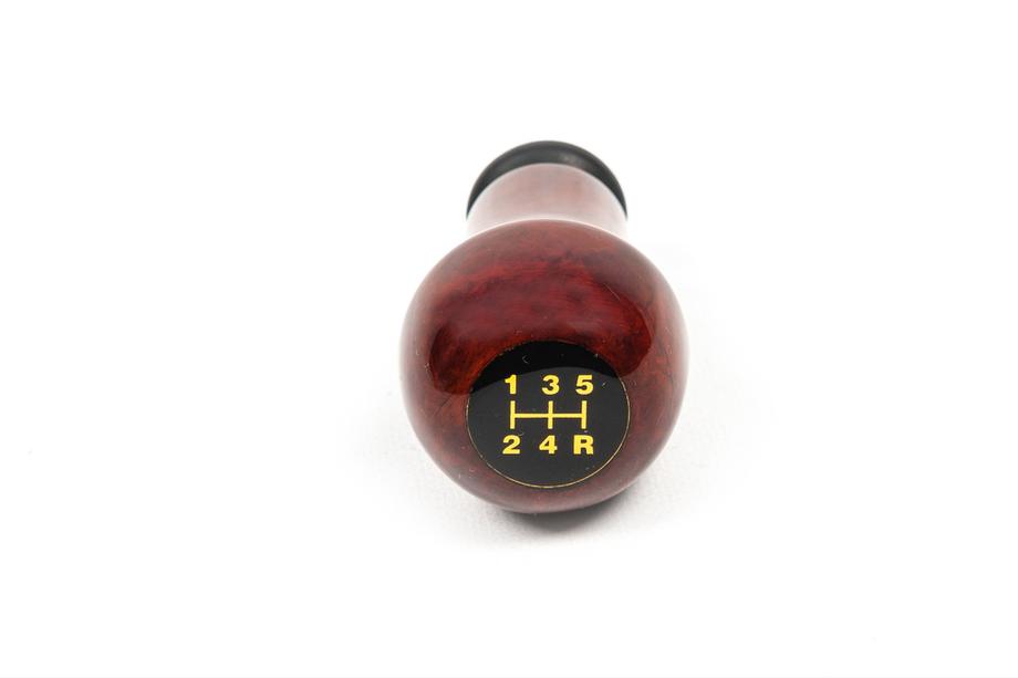 Fiat Doblo I 2005–2010 Versnellingspookknop (hout) Image