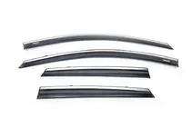 Toyota Auris 2012–2018 Raamwindschermen met chroomstrip Niken (2012-2015, HB/SW, 4 stuks) foto 2
