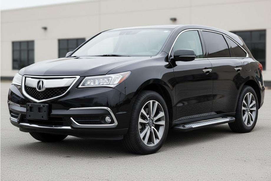 Acura MDX 2013–2020 Side steps Allmond Grey (set van 2, aluminium) Image