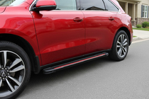 Acura MDX 2013–2020 Side steps Maya Red (2 stuks, aluminium) foto 1