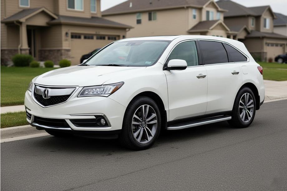 Acura MDX 2013–2020 Side steps Tayga Grey (2 stuks, aluminium) Image