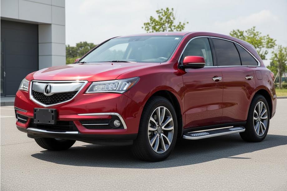 Acura MDX 2013–2020 Side steps Tayga V2 (2 stuks, aluminium) Image