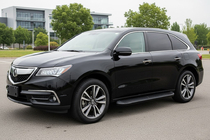 Acura MDX 2013–2020 Tayga Black zijtreden (set van 2, aluminium) foto 1
