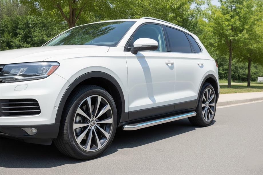 Acura MDX 2013–2020 Maydos V2 side steps (set 2 st., aluminium/RVS) Image