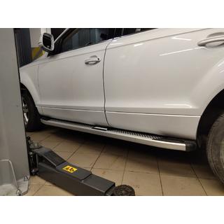 Mevsim Grey side steps (2 stuks, aluminium) Audi Q7 2005–2015 foto 2