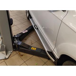 Mevsim Grey side steps (2 stuks, aluminium) Audi Q7 2005–2015 foto 1