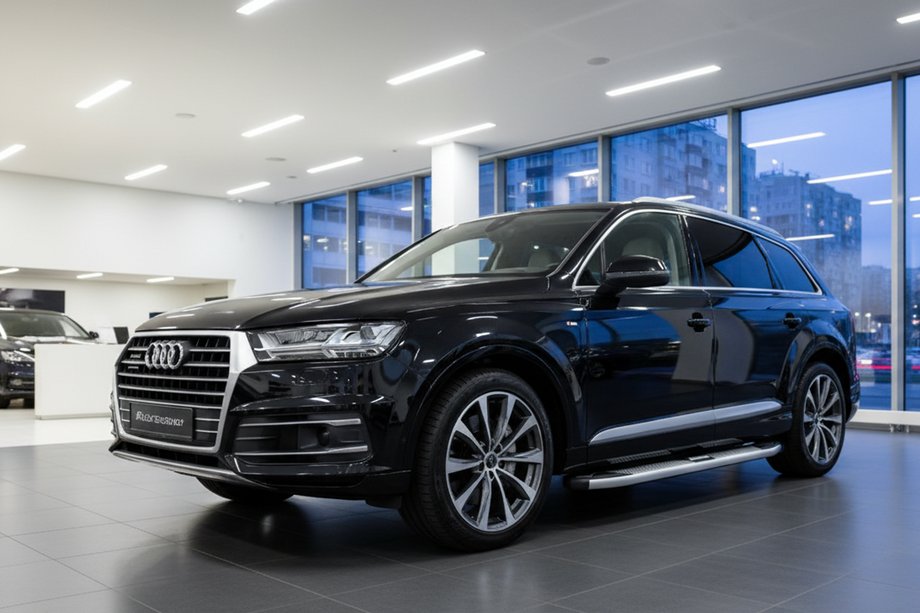 Audi Q7 2015–2026 Mevsim Grey side steps (2 stuks, aluminium) Foto 1