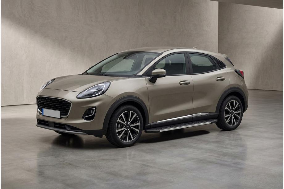 Ford Puma 2019– Duru side steps (2 stuks, aluminium) Image