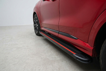 Ford Puma 2019– Side steps Maya Red (2 stuks, aluminium) foto 1