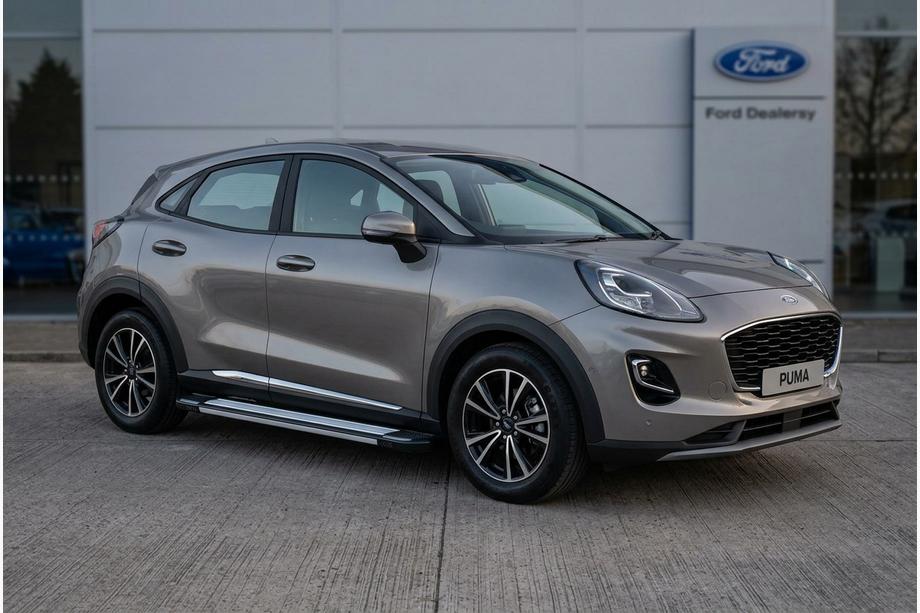 Ford Puma 2019– Rainbow zijtreden (set van 2, aluminium) Image