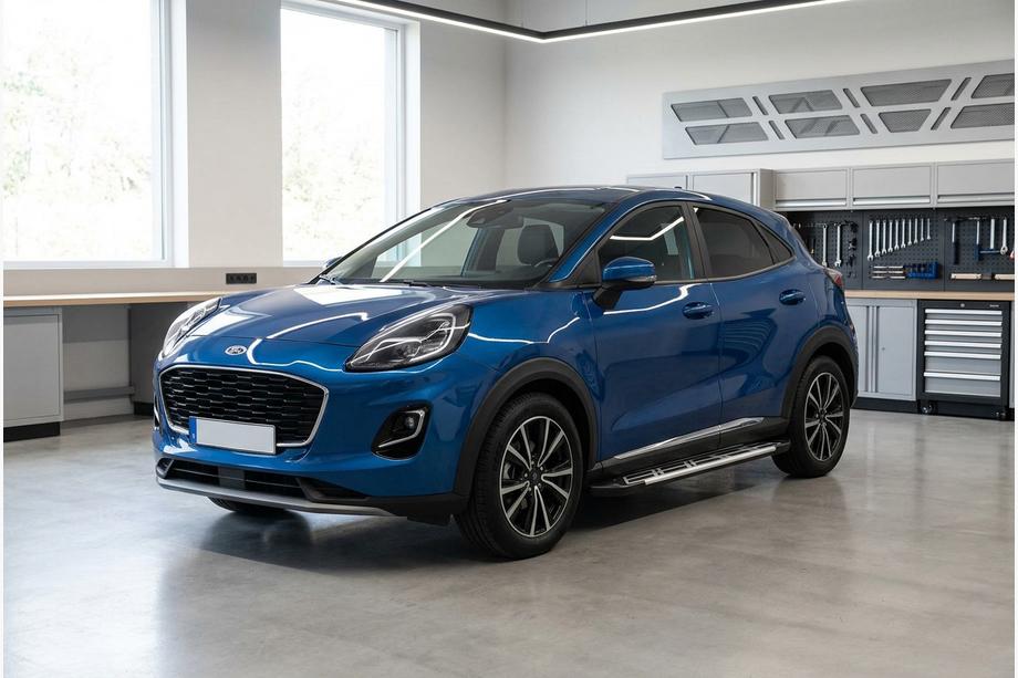 Ford Puma 2019– Sunrise side steps (set van 2, aluminium) Image