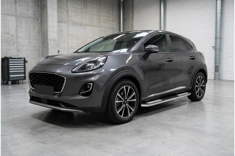 Ford Puma 2019– Side steps Tayga V2 (2 stuks, aluminium) Image