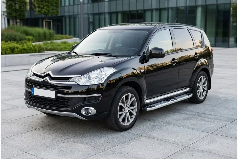 Citroen C-Crosser 2007–2013 Mevsim Grey side steps (2 stuks, aluminium) Image