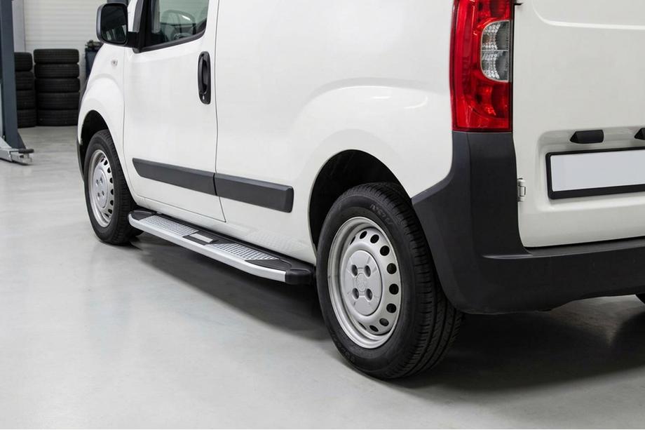 Citroen Nemo 2007–2017 Mevsim Grey side steps (2 stuks, aluminium) Image