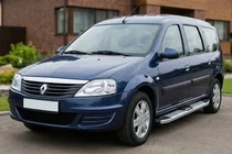 Dacia Logan MCV 2004–2014 Mevsim Grey side steps (2 stuks, aluminium) foto 3