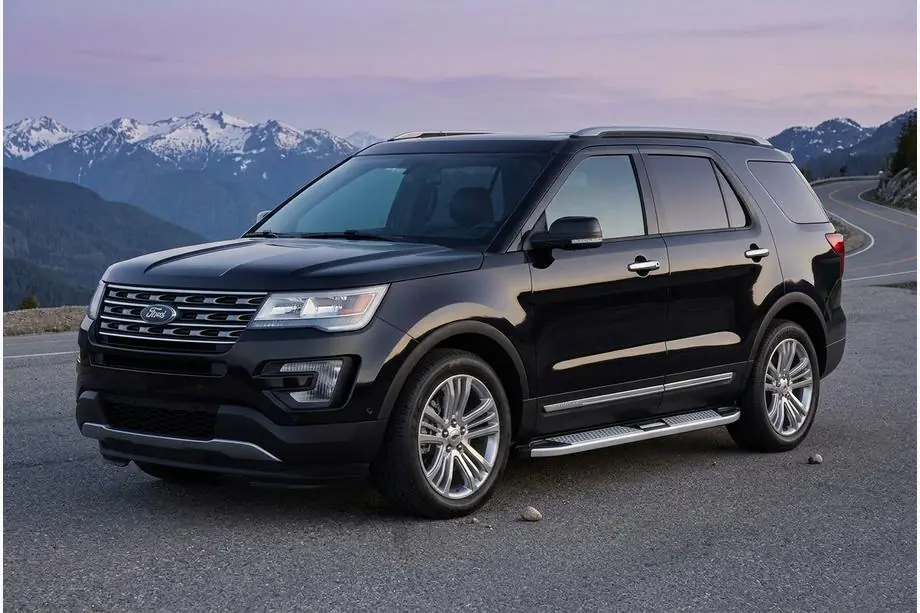 Ford Explorer 2011–2019 Mevsim Grey side steps (2 stuks, aluminium) Image