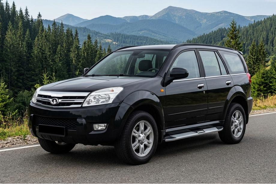 GreatWall Haval/Hover H3 2005–2013 Mevsim Grey side steps (2 stuks, aluminium) Image