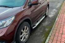 Honda CRV 2012–2016 Mevsim Grey side steps (2 stuks, aluminium) foto 2