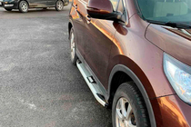 Honda CRV 2012–2016 Mevsim Grey side steps (2 stuks, aluminium) foto 3