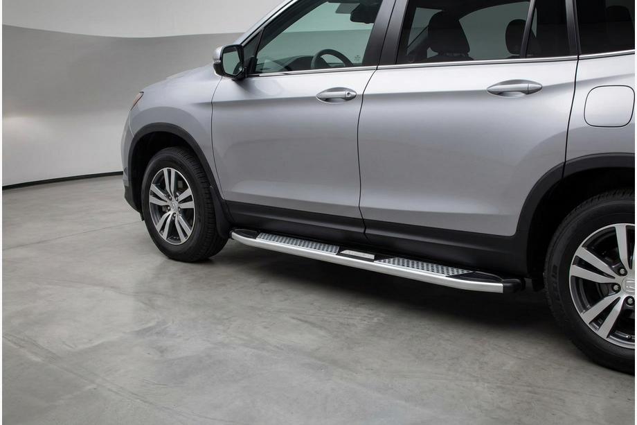 Honda Pilot 2015–2022 Mevsim Grey side steps (2 stuks, aluminium) Image