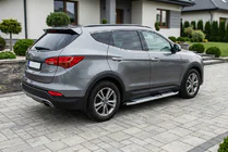 Hyundai Santa Fe 3 2012–2018 Mevsim Grey side steps (2 stuks, aluminium) foto 1