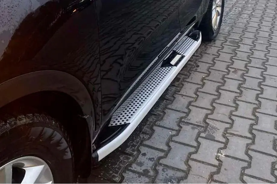 Kia Sorento III UM 2014–2020 Mevsim Grey side steps (2 stuks, aluminium) Foto 4