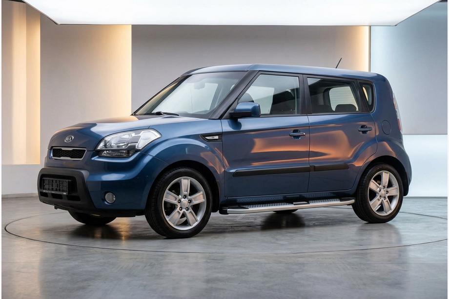 Kia Soul I 2008–2013 Mevsim Grey side steps (2 stuks, aluminium) Image
