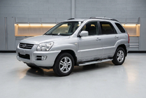 Kia Sportage 2004–2010 Mevsim Grey side steps (2 stuks, aluminium) foto 1