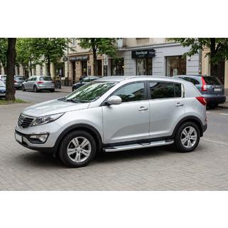 Mevsim Grey side steps (2 stuks, aluminium) Kia Sportage 2010–2015 foto 1
