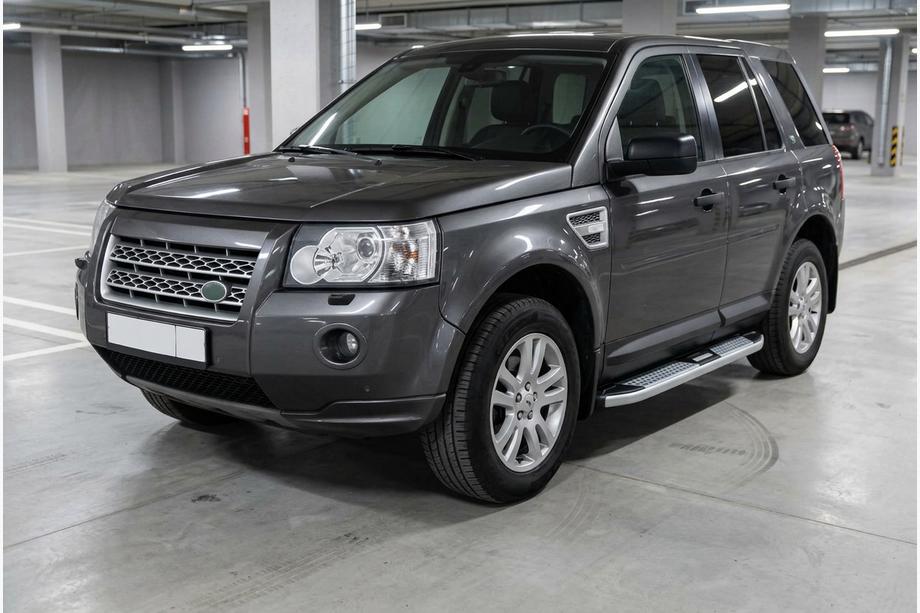 Land Rover Freelander II 2006–2014 Mevsim Grey side steps (2 stuks, aluminium) Image