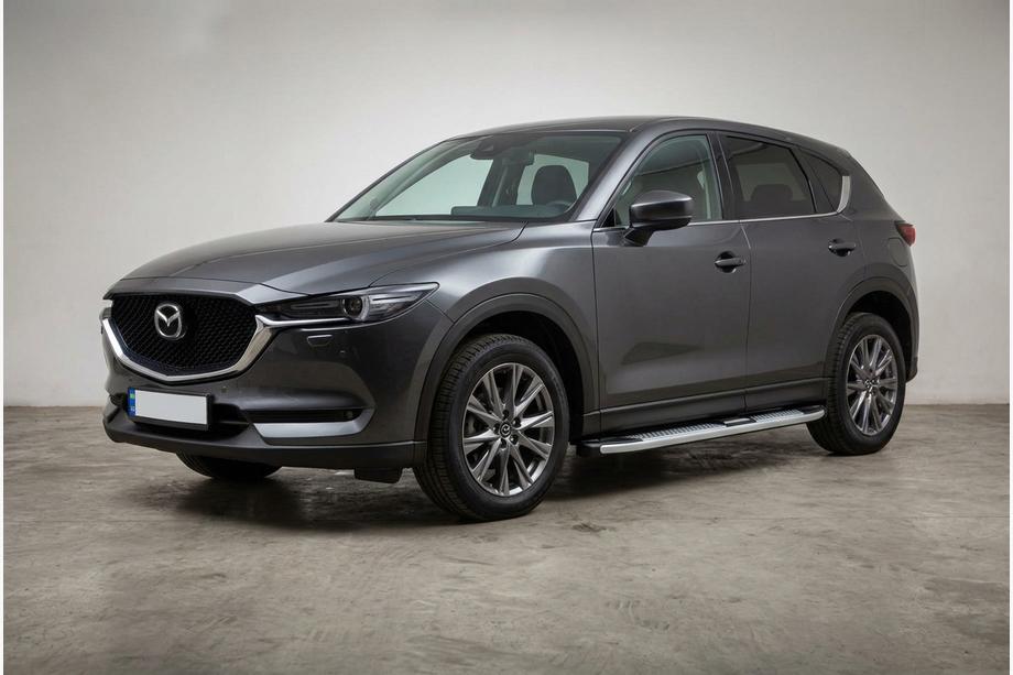 Mazda CX-5 2017–2025 Mevsim Grey side steps (2 stuks, aluminium) Foto 1