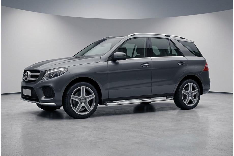 Mercedes GLE/ML-klasse W166 2011–2018 Mevsim Grey side steps (2 stuks, aluminium) Foto 1