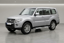 Mitsubishi Pajero Wagon IV 2006–2021 Mevsim Grey side steps (2 stuks, aluminium) foto 1