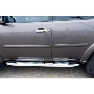 Mevsim Grey side steps (2 stuks, aluminium)