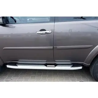 Mevsim Grey side steps (2 stuks, aluminium)