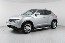 Nissan Juke 2010–2019 Mevsim Grey side steps (2 stuks, aluminium) foto 1