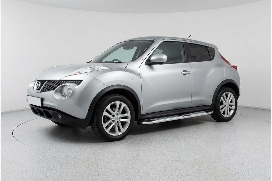 Nissan Juke 2010–2019 Mevsim Grey side steps (2 stuks, aluminium) Image
