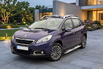 Peugeot 2008 2013–2019 Mevsim Grey side steps (2 stuks, aluminium) foto 1
