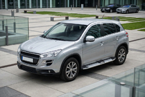 Peugeot 4008 2012–2017 Mevsim Grey side steps (2 stuks, aluminium) foto 1