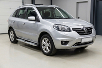 Renault Koleos 2008–2016 Mevsim Grey side steps (2 stuks, aluminium) foto 1