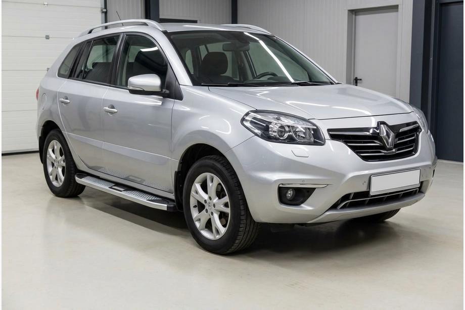 Renault Koleos 2008–2016 Mevsim Grey side steps (2 stuks, aluminium) Image