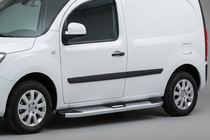 Renault Kangoo 2008–2020 Mevsim Grey side steps (2 stuks, aluminium) foto 1