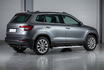 Skoda Karoq 2018– Mevsim Grey side steps (2 stuks, aluminium) foto 1