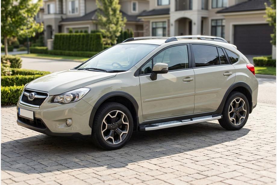Subaru XV 2011–2017 Mevsim Grey side steps (2 stuks, aluminium) Image