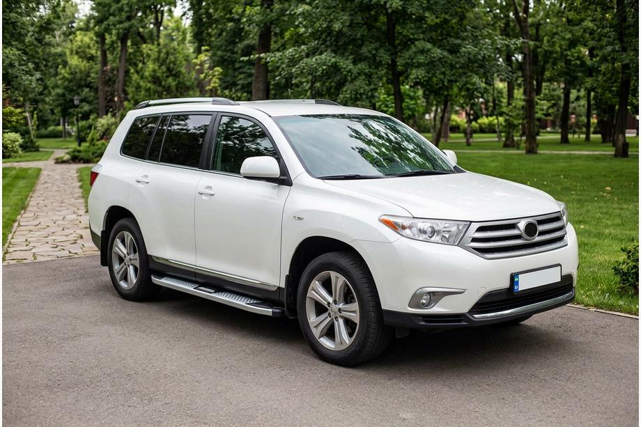 Toyota Highlander 2008–2013 Mevsim Grey side steps (2 stuks, aluminium) Image
