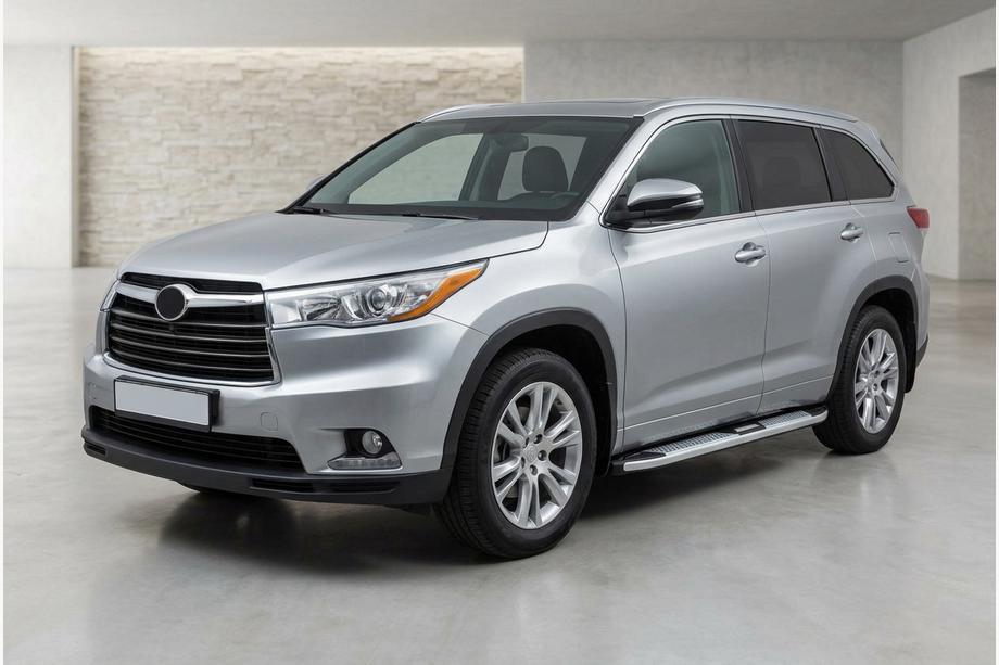 Toyota Highlander 2013–2019 Mevsim Grey side steps (2 stuks, aluminium) Image