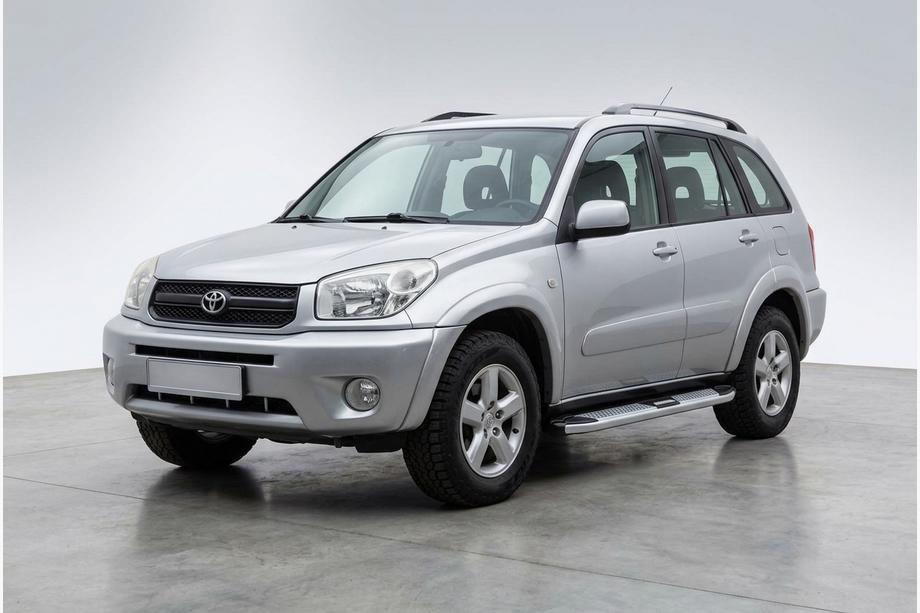 Toyota Rav 4 2001–2005 Mevsim Grey side steps (2 stuks, aluminium) Image