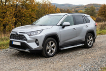Toyota Rav 4 2019–2025 Mevsim Grey side steps (2 stuks, aluminium) foto 1