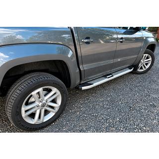 Mevsim Grey side steps (2 stuks, aluminium) Volkswagen Amarok 2010–2022 foto 1